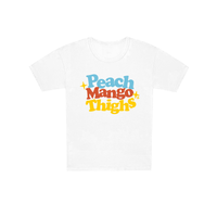 Peach Mango Thighs Baby Tee (Womens)